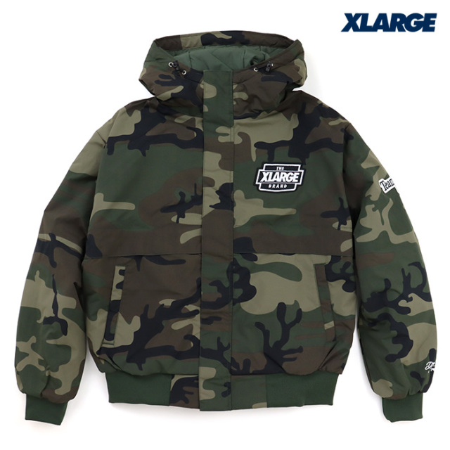 XLARGE エクストララージ ナイロンパファージャケット 101253021010