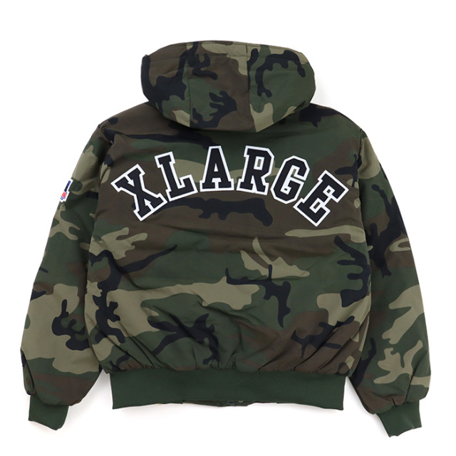 XLARGE エクストララージ ナイロンパファージャケット 101253021010