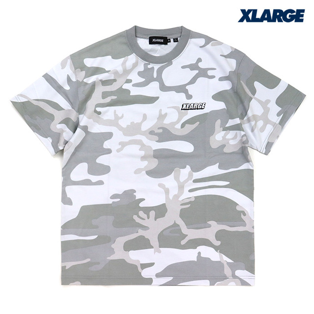 XLARGE エクストララージ Tシャツ MULTI LOGO CAMO SS TEE マルチロゴ カモ 半袖Tシャツ 101262011030