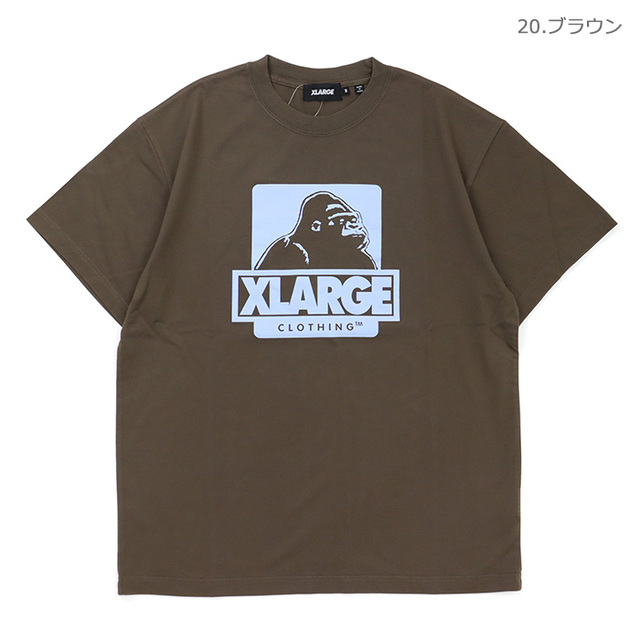 XLARGE エクストララージ Tシャツ OG BOX SS TEE 半袖Tシャツ OG BOXロゴ 101262011038