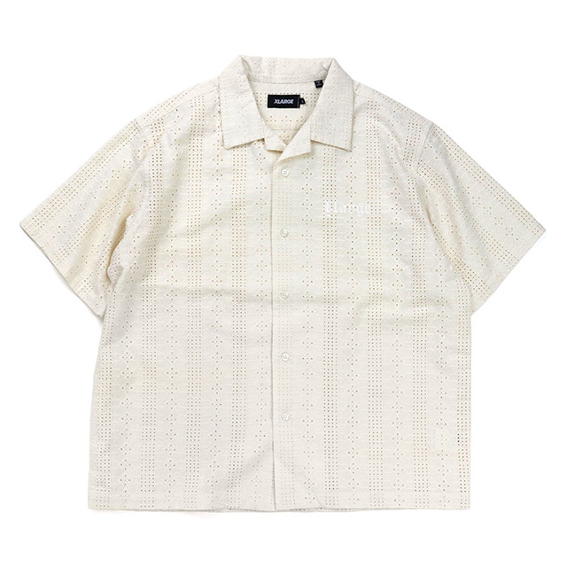 XLARGE エクストララージ 半袖レースシャツ 101262014005