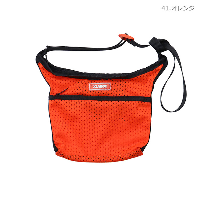 XLARGE エクストララージ バッグ MESH SHOULDER BAG メッシュ ショルダーバッグ 101262053002