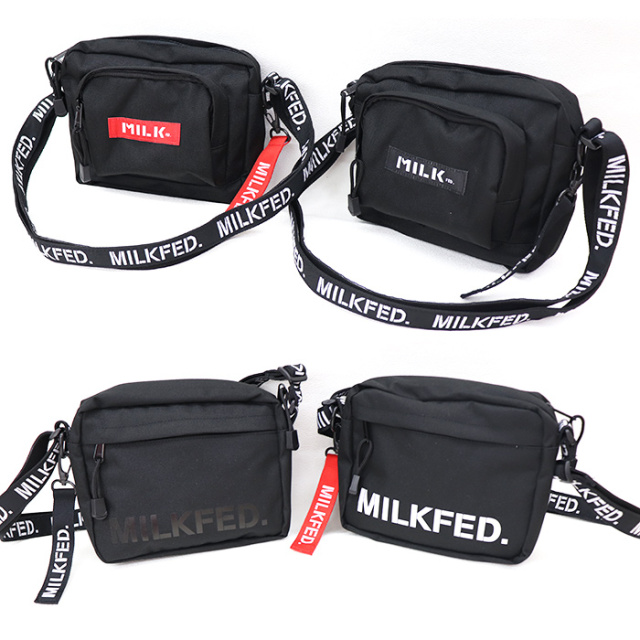 MILKFED. ミルクフェド　　FRONT POCKET SHOULDER BAG 　103202053002