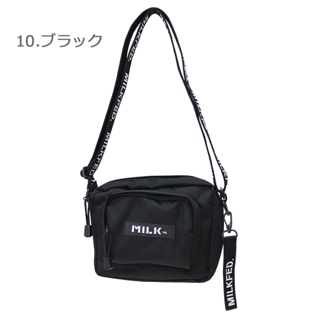 MILKFED. ミルクフェド　　FRONT POCKET SHOULDER BAG 　103202053002
