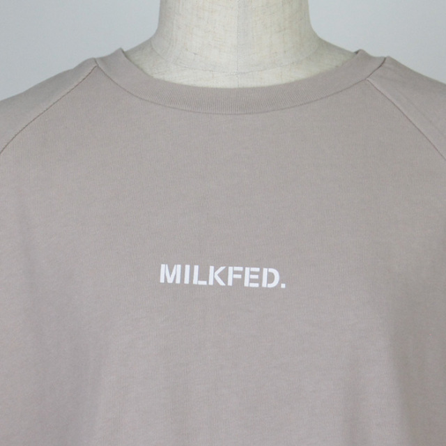 MILKFED. ミルクフェド レディース ラグラン ビッグ チュニック 103212013009 MILKFED. ミルクフェド レディース ラグラン ビッグ チュニック 103212013009