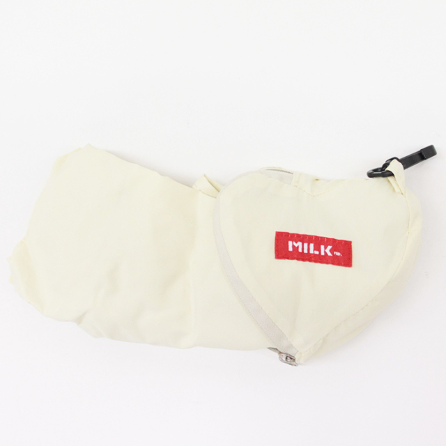 MILKFED　ミルクフェド　　HEART POCKETABLE TOTE 　パッカブルトート103212053017