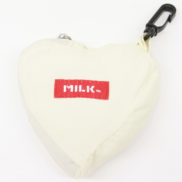 MILKFED　ミルクフェド　　HEART POCKETABLE TOTE 　パッカブルトート103212053017