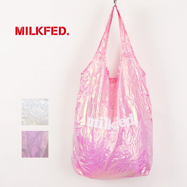MILKFED. ミルクフェド オーロラハート ポケッタブル トートバッグ