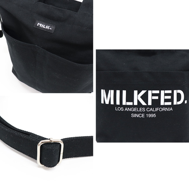 ミルクフェド ショルダーバッグ 2個 MILKFED.（ミルクフェド） レディース レクタングル ショルダーバッグ