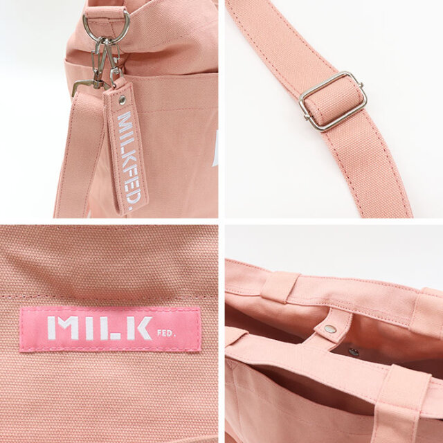 MILKFED. ミルクフェド 2WAY ショルダー トートバッグ 103213053019 