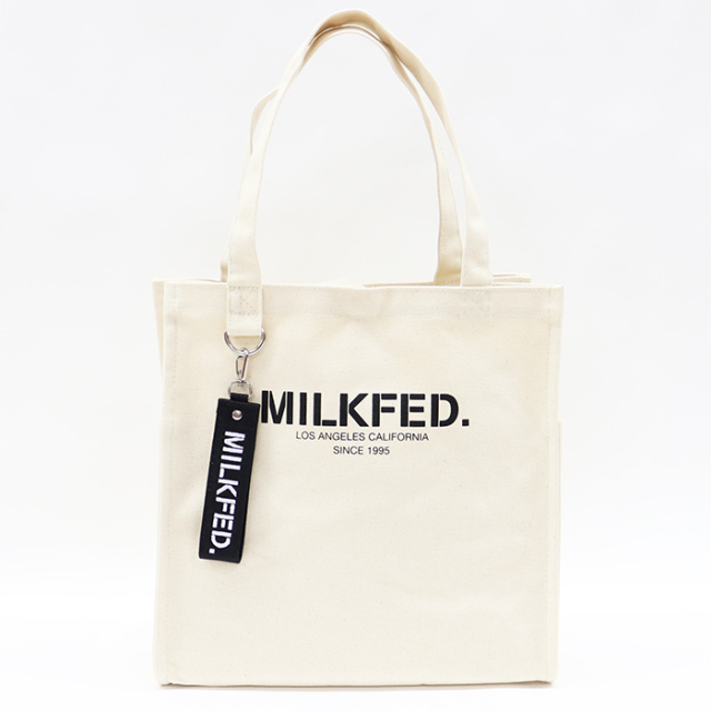 MILKFED ミルクフェド　　SQUARE 2WAY SHOULDER BAG トート ショルダー 2WAY バッグ 　103213053033