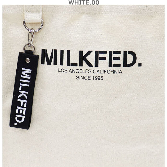 MILKFED ミルクフェド　　SQUARE 2WAY SHOULDER BAG トート ショルダー 2WAY バッグ 　103213053033