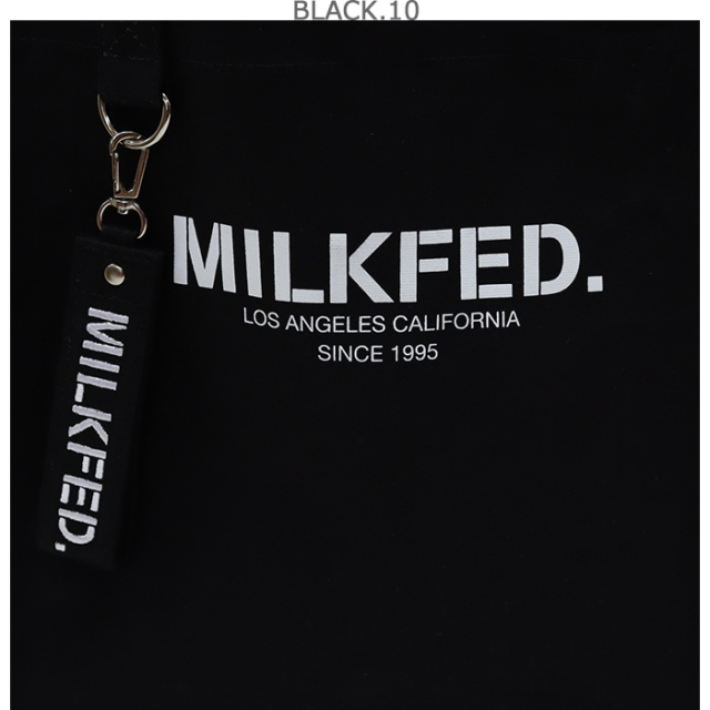 MILKFED ミルクフェド　　SQUARE 2WAY SHOULDER BAG トート ショルダー 2WAY バッグ 　103213053033