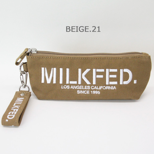 MILKFED　ミルクフェド　　STENCIL LOGO PENCIL CASE 　ペンシルケース103213054005