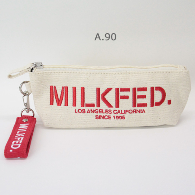 MILKFED　ミルクフェド　　STENCIL LOGO PENCIL CASE 　ペンシルケース103213054005