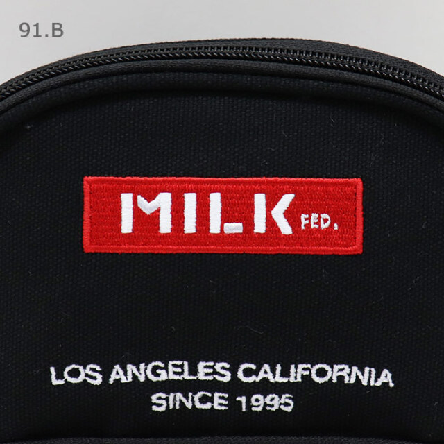 MILKFED ミルクフェド EMBROID BAR コスメティック ポーチ 103213054011