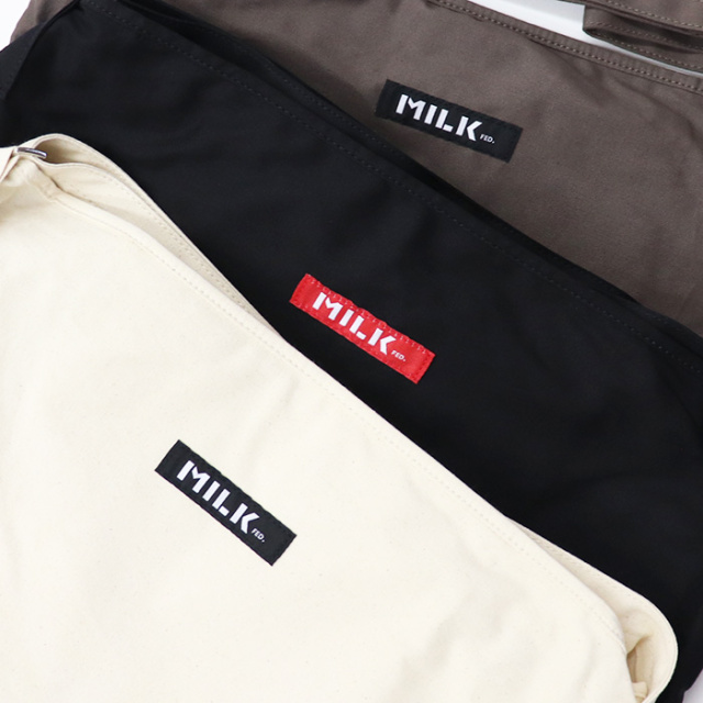 MILKFED ミルクフェドSTENCIL LOGO SHOULDER BAGショルダーバッグ 103233053004