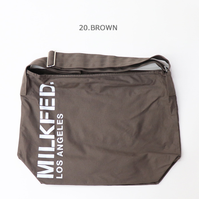 MILKFED ミルクフェドSTENCIL LOGO SHOULDER BAGショルダーバッグ 103233053004