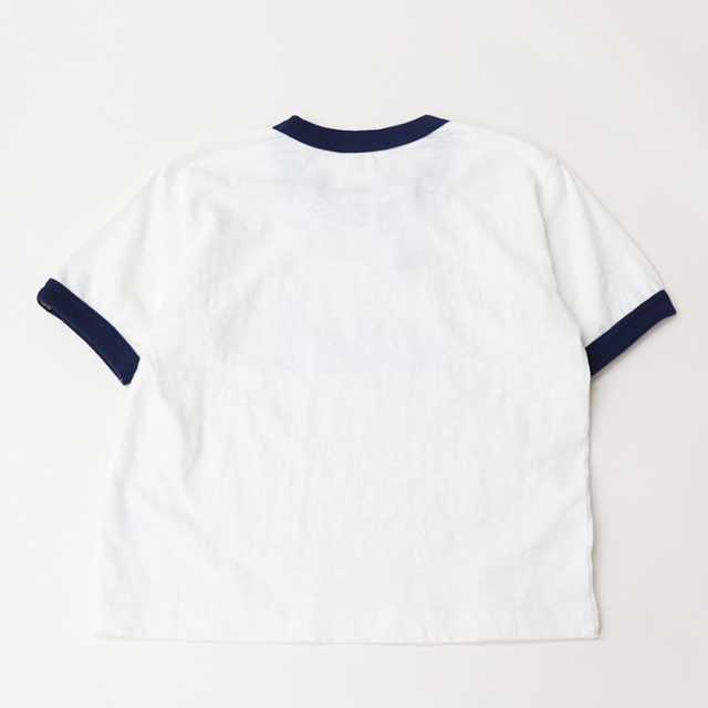 MILKFED ミルクフェド レディースOUI SLAB COMPACT S/S RINGER TEE半袖Tシャツ103242011007