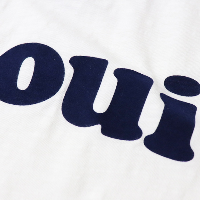 MILKFED ミルクフェド レディースOUI SLAB COMPACT S/S RINGER TEE半袖Tシャツ103242011007