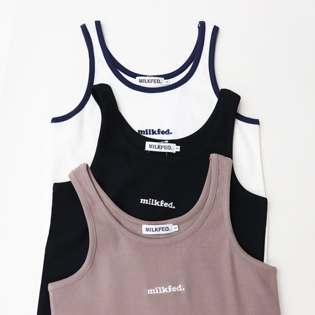 MILKFED ミルクフェド TANK TOP タンクトップ 103242013012