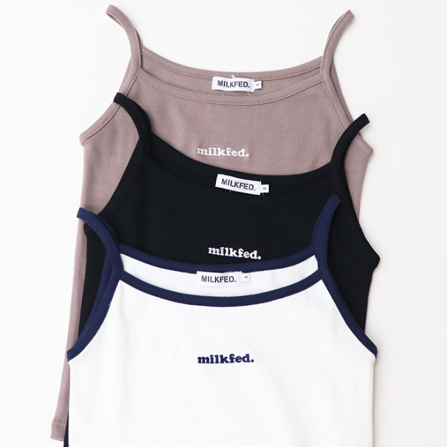 MILKFED ミルクフェド CAMISOLE キャミソール 103242013016