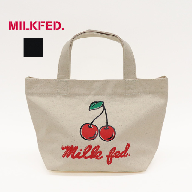 MILKFED ミルクフェド CHERRY MINI TOTE ミニトートバッグ 103251053001
