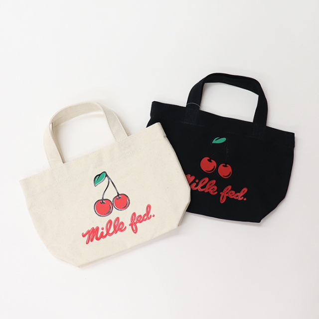MILKFED ミルクフェド CHERRY MINI TOTE ミニトートバッグ 103251053001