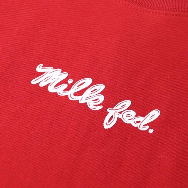 MILKFED ミルクフェド レディース MILKFED.ICING LOGO COMPACT S/S TEE