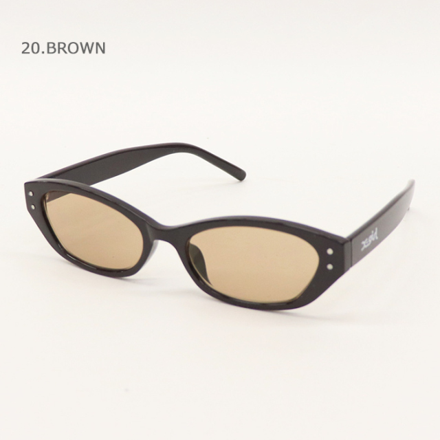 X-girl エックスガール FOX FRAME SUNGLASSES サングラス アイウェア クリアフレーム フォックスフレーム 10521054024