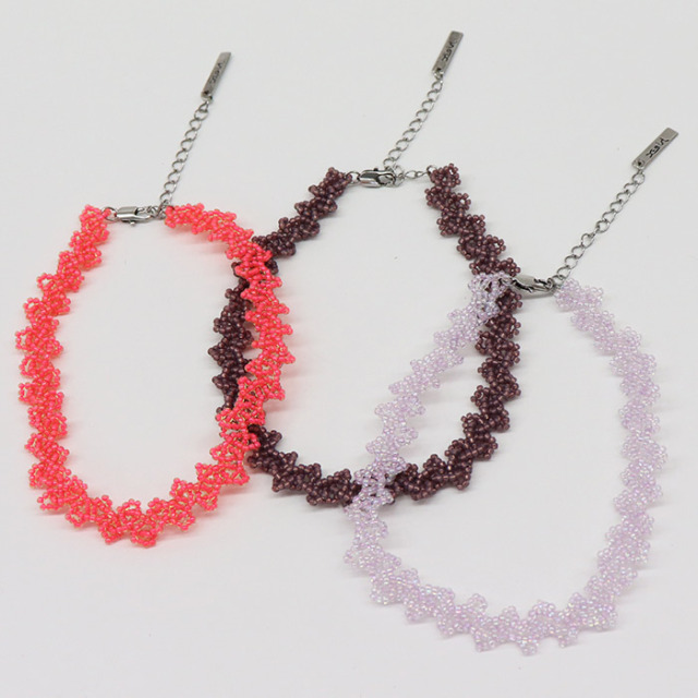 X-girl エックスガール BEADED CHOKER チョーカー 　105213054022