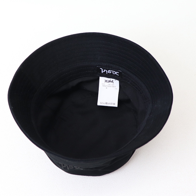 女性系　ハット X-girl エックスガール レディース ミルズロゴ バケットハット