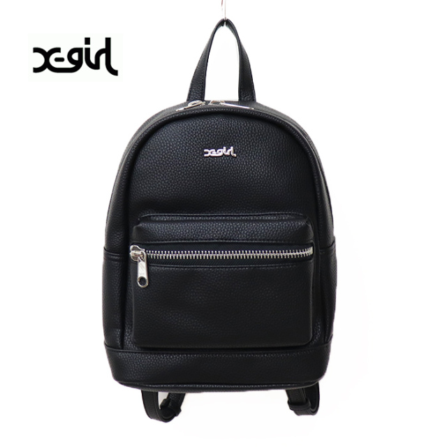 X-girl エックスガール レディースFAUX LEATHER MINI DAY PACK