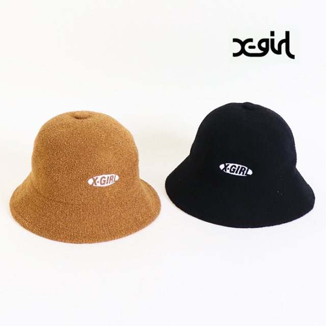 女性系　ハット X-girl エックスガール レディース METRO HAT メトロハット