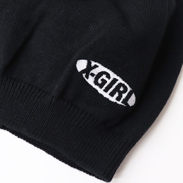 X-girl エックスガール レディース LOOSE KNIT CAP X-girl 105232051011