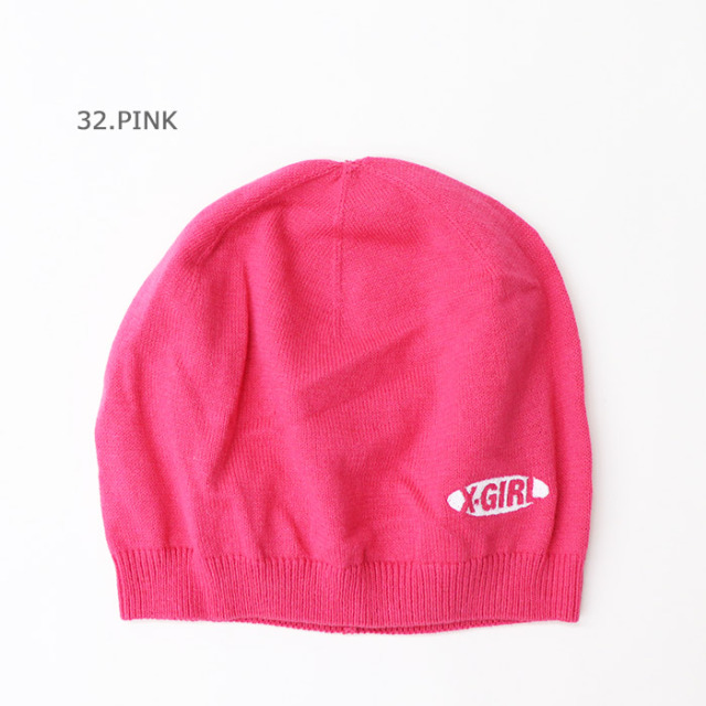 X-girl エックスガール レディース LOOSE KNIT CAP X-girl 105232051011