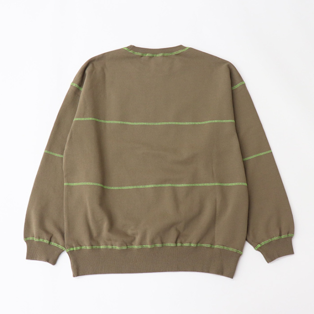 X-girl エックスガール レディース CONTRAST STITCH SWEAT TOP X-girl スウェットトップス 105233012002