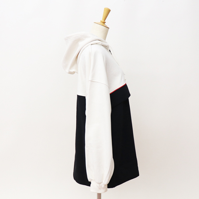 X-girl エックスガール レディースBICOLOR ANORAK SWEAT DRESSスウェットワンピース 105233041006