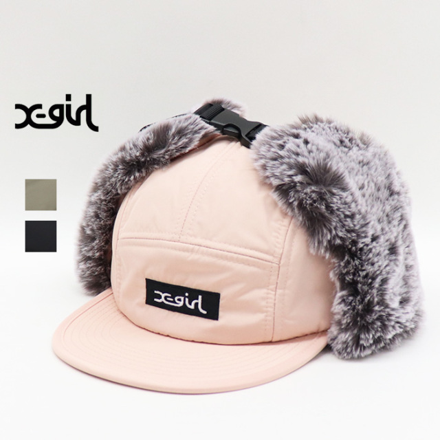 Xgirl エックスガール レディースDOG EAR JET CAP Xgirl フライトキャップ 105233051011