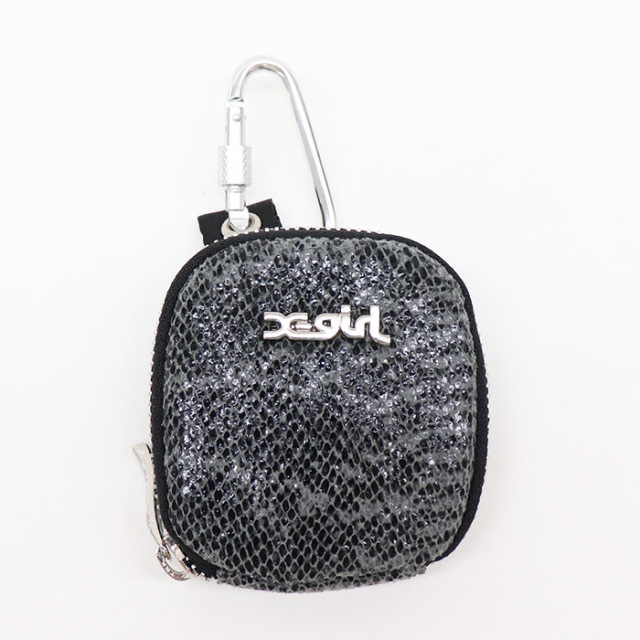 X-girl エックスガール FAUX PYTHON MULTI MINI CASE マルチ