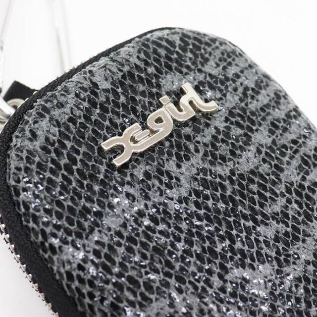 X-girl エックスガール FAUX PYTHON MULTI MINI CASE マルチケース 105233054006