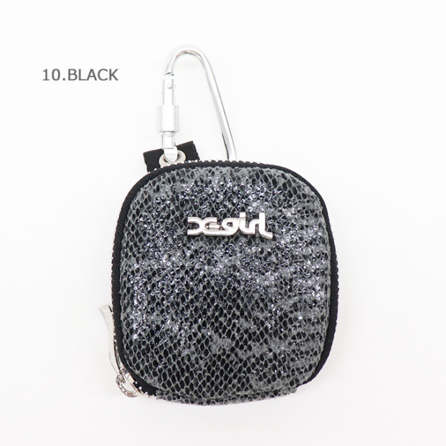 X-girl エックスガール FAUX PYTHON MULTI MINI CASE マルチ