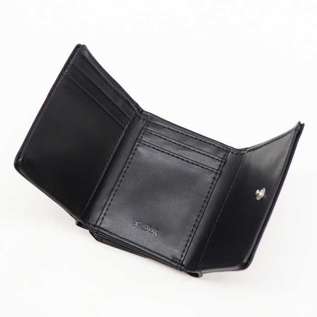 X-girl エックスガール FAUX LEATHER MINI WALLET 三つ折りウォレット 105234054017