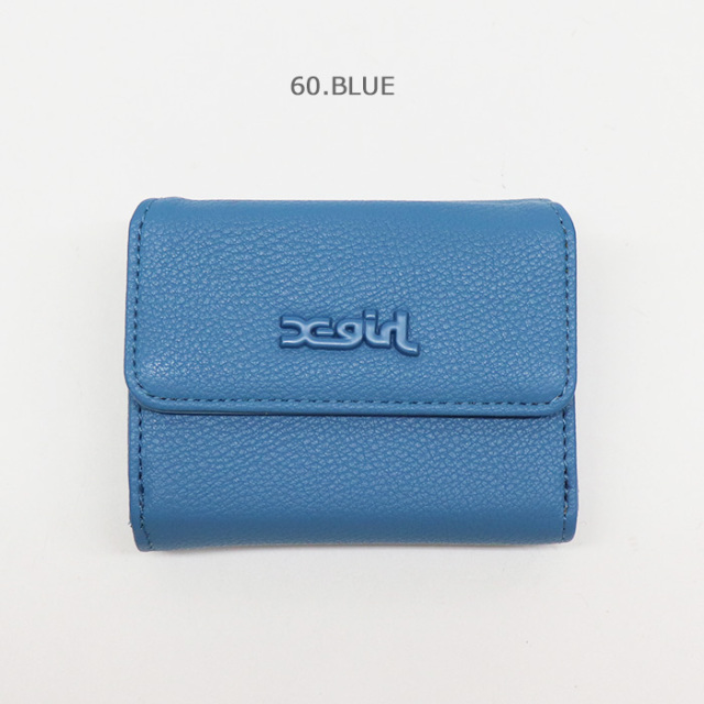 X-girl エックスガール FAUX LEATHER MINI WALLET 三つ折りウォレット 105234054017