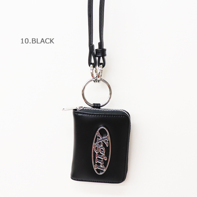 X-girl エックスガール OVAL LOGO COIN & CARD CASE 2WAYコイン