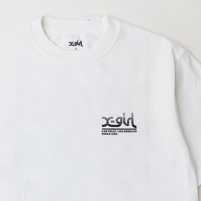 X-girl エックスガール レディース TRIPLE MILLS LOGO S/S TEE 半袖T 
