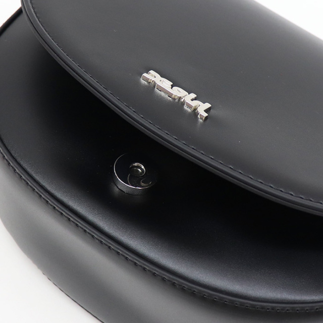 X-girl エックスガール FAUX LEATHER HALF MOON SHOULDER BAG