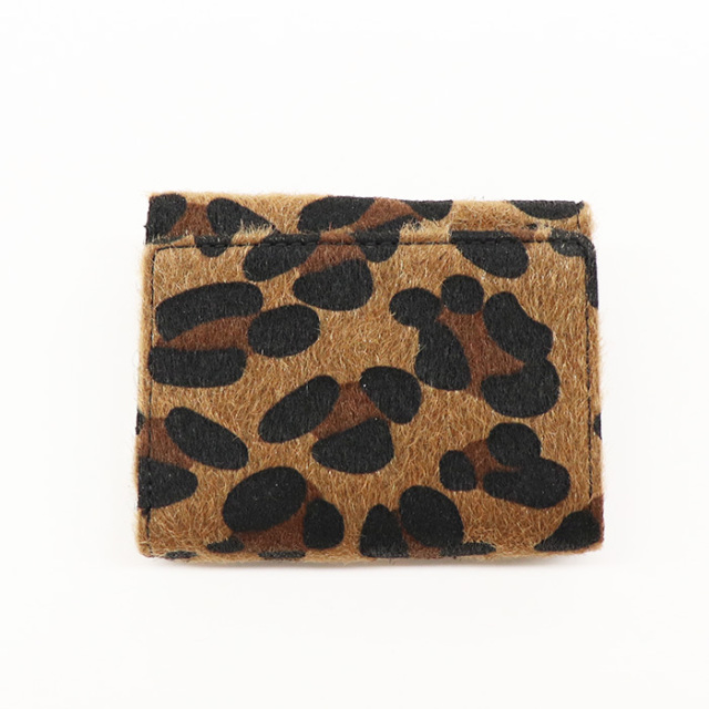 X-girl エックスガール ANIMAL PRINTED MINI WALLETl 三つ折りウォレット 105243054018