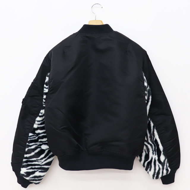 X-girl エックスガール レディース PANELED FUR REVERSIBLE MA-1