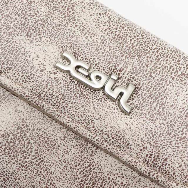 X-girl エックスガールDISTRESSED FAUX LEATHER MINI WALLET 三つ折りウォレット 105244054012